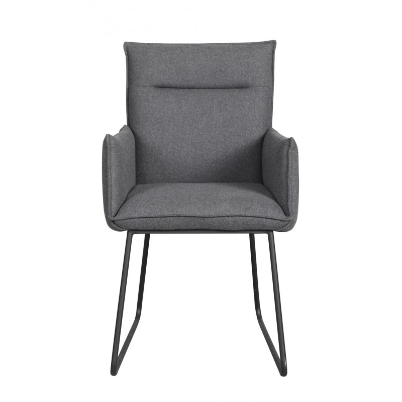 RO Yuko Armchair Dark Grey